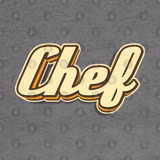 Chef typography by KondeHipe